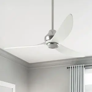 Casablanca - Eyla Indoor/Outdoor Ceiling Fan, 52-inch, 6-speed DC Motor, Energy Star, for porches, patios, sunrooms, bathrooms (Brushed Nickel) Casablanca - Eyla Indoor/Outdoor Ceiling Fan, 52-inch, 6-speed DC Motor, Energy Star, for porches, patios, sunrooms, bathrooms (Brushed Nickel)
