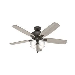 Amberlin Indoor Ceiling Fan with LED Light and Pull Chain Control Amberlin Indoor Ceiling Fan with LED Light and Pull Chain Control