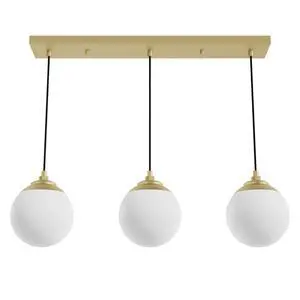 Hunter Fan Company 19758 Hepburn Cluster Pendant Light, Medium, Modern Brass Hunter Fan Company 19758 Hepburn Cluster Pendant Light, Medium, Modern Brass