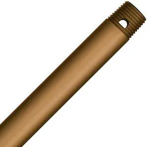 Hunter Ceiling Fan Downrod, 72-inch Luxe Gold, 99308, Indoor/Outdoor Ceiling Fan Accessory Hunter Ceiling Fan Downrod, 72-inch Luxe Gold, 99308, Indoor/Outdoor Ceiling Fan Accessory
