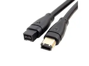 Vszerda IEEE 1394 Firewire 800 9-pin to 6-pin Cable FireWire 800 to 400 9p to 6p Capture Cord 1.8m Vszerda IEEE 1394 Firewire 800 9-pin to 6-pin Cable FireWire 800 to 400 9p to 6p Capture Cord 1.8m