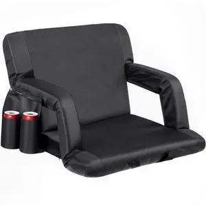 Nova Microdermabrasion 20.5"/25" Wide Stadium Seat for Bleachers w/Back Support Padded Cushion Portable Reclining Bleacher Seats Camping Stadium Chair Waterproof Nova Microdermabrasion 20.5"/25" Wide Stadium Seat for Bleachers w/Back Support Padded Cushion Portable Reclining Bleacher Seats Camping Stadium Chair Waterproof