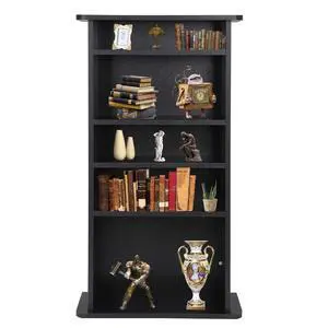 Nova Microdermabrasion 5 Tier DVD cd Storage DVD Shelf Adjustable Bookshelf Bookcase Media Storage Organizer Cabinet for CDs, Books, Video Games, Arts Nova Microdermabrasion 5 Tier DVD cd Storage DVD Shelf Adjustable Bookshelf Bookcase Media Storage Organizer Cabinet for CDs, Books, Video Games, Arts