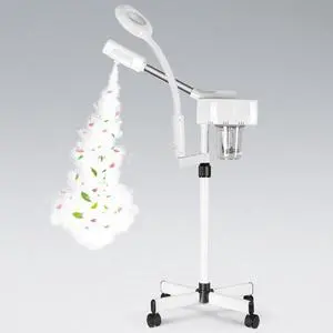 Nova Microdermabrasion Professional 2 in 1 Facial Steamer for Face Deep Cleaning Ozone Face Steamer with 5X Magnifying Lamp Hot Mist Function for Salon Spa Home Beauty Equipment Nova Microdermabrasion Professional 2 in 1 Facial Steamer for Face Deep Cleaning Ozone Face Steamer with 5X Magnifying Lamp Hot Mist Function for Salon Spa Home Beauty Equipment