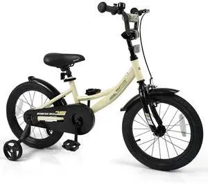 COSTWAY Kids Bike, 12 14 16 18 Inch Toddler Bicycle with Removable Training Wheels, Dual Brakes, Adjustable Seat & Handlebar Height, Girls & Boys Bikes for 3-8 Years Old COSTWAY Kids Bike, 12 14 16 18 Inch Toddler Bicycle with Removable Training Wheels, Dual Brakes, Adjustable Seat & Handlebar Height, Girls & Boys Bikes for 3-8 Years Old