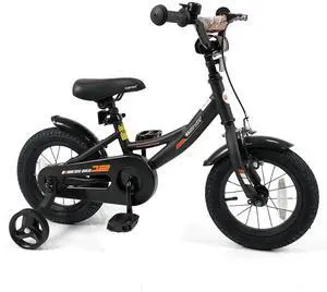 COSTWAY Kids Bike, 12 14 16 18 Inch Toddler Bicycle with Removable Training Wheels, Dual Brakes, Adjustable Seat & Handlebar Height, Girls & Boys Bikes for 3-8 Years Old COSTWAY Kids Bike, 12 14 16 18 Inch Toddler Bicycle with Removable Training Wheels, Dual Brakes, Adjustable Seat & Handlebar Height, Girls & Boys Bikes for 3-8 Years Old