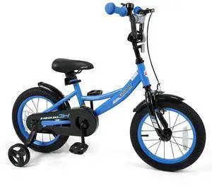 COSTWAY Kids Bike, 12 14 16 18 Inch Toddler Bicycle with Removable Training Wheels, Dual Brakes, Adjustable Seat & Handlebar Height, Girls & Boys Bikes for 3-8 Years Old COSTWAY Kids Bike, 12 14 16 18 Inch Toddler Bicycle with Removable Training Wheels, Dual Brakes, Adjustable Seat & Handlebar Height, Girls & Boys Bikes for 3-8 Years Old