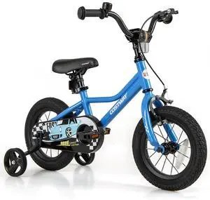 COSTWAY 12/14/16/18 Inch Kids Bike, Boys & Girls Training Bike w/Removable Training Wheels, Pneumatic Tires, Adjustable Handlebar & Seat, Dual Brake System, Children Toddler Bicycle for 3-8 Years Old COSTWAY 12/14/16/18 Inch Kids Bike, Boys & Girls Training Bike w/Removable Training Wheels, Pneumatic Tires, Adjustable Handlebar & Seat, Dual Brake System, Children Toddler Bicycle for 3-8 Years Old