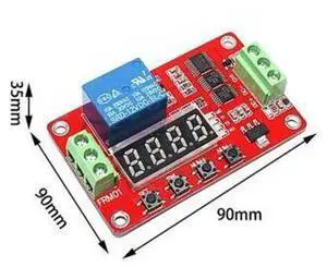 FRM01 DC 12V 1 Channel Multifunction Relay Module Loop Delay Timer Switch Self-Locking Timing Module FRM01 DC 12V 1 Channel Multifunction Relay Module Loop Delay Timer Switch Self-Locking Timing Module