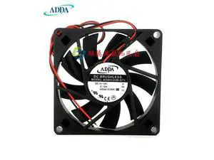 ADDA AD0812HB-D71 80*80*15 12V 0.19A 2 wire cooling fan ADDA AD0812HB-D71 80*80*15 12V 0.19A 2 wire cooling fan