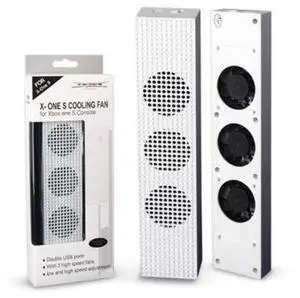 Cooling Fan With 2 USB Ports Hub And 3 H/L For Xbox One S Speed Adjustment Cooling Fans Cooler For Xbox One Slim Gaming Console Cooling Fan With 2 USB Ports Hub And 3 H/L For Xbox One S Speed Adjustment Cooling Fans Cooler For Xbox One Slim Gaming Console