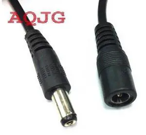 High-quality all-copper 1pcs DC Power Female to Male Plug Cable adapter DC extension cord 5M 5 Meter 16.4FT 5.5mm x 2.1mm AQJG High-quality all-copper 1pcs DC Power Female to Male Plug Cable adapter DC extension cord 5M 5 Meter 16.4FT 5.5mm x 2.1mm AQJG