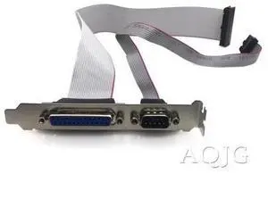 For PCI Slot Header Serial DB9 Pin COM with Parallel DB25 Pin LPT Cable with Bracket for Parallel LPT Printer COM Serial Port For PCI Slot Header Serial DB9 Pin COM with Parallel DB25 Pin LPT Cable with Bracket for Parallel LPT Printer COM Serial Port