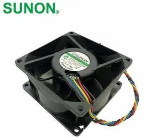 For SUNON H814N-A00 MF80381V1-D000-M99 DC 12V 6.1W 4-wire 4-pin connector 80mm 80x80x38mm Server Square Cooling fan For SUNON H814N-A00 MF80381V1-D000-M99 DC 12V 6.1W 4-wire 4-pin connector 80mm 80x80x38mm Server Square Cooling fan