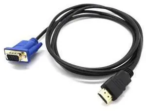 HDMI-compatible to VGA Converter Cable Audio Cable D-SUB Male Video Adapter Cable Lead for HDTVComputer Monitor For PC Laptop TV HDMI-compatible to VGA Converter Cable Audio Cable D-SUB Male Video Adapter Cable Lead for HDTVComputer Monitor For PC Laptop TV