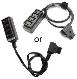 Soft Flexible Cable for Anton DTAP Plug Power Out to 4 D-tap Female Splitter Cable D-tap Fourway Splitter Adapter Soft Flexible Cable for Anton DTAP Plug Power Out to 4 D-tap Female Splitter Cable D-tap Fourway Splitter Adapter