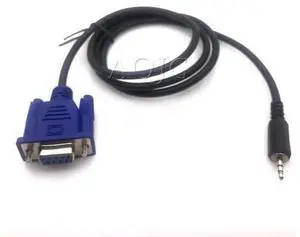 DB9#2 RS232 DB9 Female to Stereo 2.5mm Plug Cable gluco Meter Radio Programming Cable DB9#3 2.5mm 3P Male Jack DB9#2 RS232 DB9 Female to Stereo 2.5mm Plug Cable gluco Meter Radio Programming Cable DB9#3 2.5mm 3P Male Jack