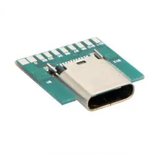 USB 3.1 Type C Connector 24 Pins Female Male Plug Socket Connector SMT Receptacle Adapter To Solder Wire Cable with PCB Board USB 3.1 Type C Connector 24 Pins Female Male Plug Socket Connector SMT Receptacle Adapter To Solder Wire Cable with PCB Board