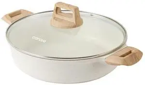 Nonstick Stock Pot with Lid Soup Pot, 4 Quart with Lid, Casserole Super Easy to Clean Non Stick Cooking Pot Cookware PFOA Free, White Granite Nonstick Stock Pot with Lid Soup Pot, 4 Quart with Lid, Casserole Super Easy to Clean Non Stick Cooking Pot Cookware PFOA Free, White Granite