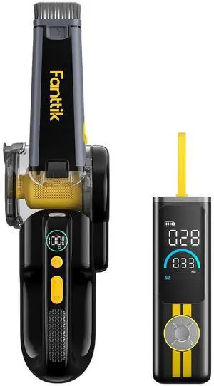 Fold V10 APEX Pivot Cordless Car Vacuum and X9 APEX Tire Inflator Fold V10 APEX Pivot Cordless Car Vacuum and X9 APEX Tire Inflator