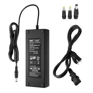 Hiseeu 52V 3A Power Supply Adapter,AC 100V-240V to DC 52V 3A 156W Switching Charger with Power Cord,5.5mm*2.1mm Plug Transformer for PoE NVR/Switch/Injector Hiseeu 52V 3A Power Supply Adapter,AC 100V-240V to DC 52V 3A 156W Switching Charger with Power Cord,5.5mm*2.1mm Plug Transformer for PoE NVR/Switch/Injector