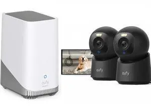 eufy Indoor Cam E30 *2 Black & HomeBase S380 (Bundle) eufy Indoor Cam E30 *2 Black & HomeBase S380 (Bundle)