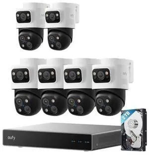 eufy PoE NVR Security System S4 Max + 2 PoE Cam S4 Add-Ons eufy PoE NVR Security System S4 Max + 2 PoE Cam S4 Add-Ons