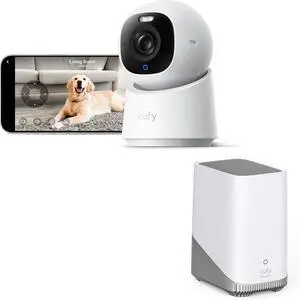eufy Indoor Cam E30 & HomeBase S380 (Bundle),Latest Generation, 4K UHD Security Camera, Pet/Dog/Baby Camera with Phone app, Color Night Vision, Human/Pet Auto Tracking eufy Indoor Cam E30 & HomeBase S380 (Bundle),Latest Generation, 4K UHD Security Camera, Pet/Dog/Baby Camera with Phone app, Color Night Vision, Human/Pet Auto Tracking