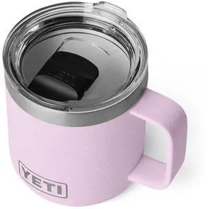 Rambler 10 oz Ceramic Lined Stackable Mug, Vacuum Insulated, Stainless Steel with MagSlider Lid, Cherry Blossom Rambler 10 oz Ceramic Lined Stackable Mug, Vacuum Insulated, Stainless Steel with MagSlider Lid, Cherry Blossom