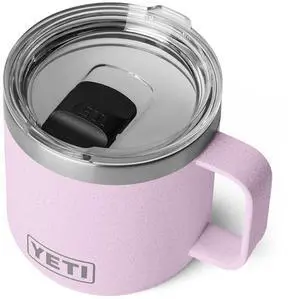 Rambler 14 oz Ceramic Lined Stackable Mug, Vacuum Insulated, Stainless Steel with MagSlider Lid, Cherry Blossom Rambler 14 oz Ceramic Lined Stackable Mug, Vacuum Insulated, Stainless Steel with MagSlider Lid, Cherry Blossom