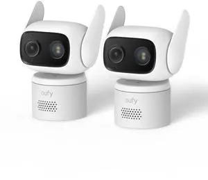 eufy Security Camera C31 2-Pack,Indoor/Outdoor Camera,IP66,Spotlight-Free Color Night Vision,360° Coverage Pan and Tilt, AutoTracking,No Subscription,AI Human/Vehicle/Pet/Cry Detection,24/7 Recording eufy Security Camera C31 2-Pack,Indoor/Outdoor Camera,IP66,Spotlight-Free Color Night Vision,360° Coverage Pan and Tilt, AutoTracking,No Subscription,AI Human/Vehicle/Pet/Cry Detection,24/7 Recording