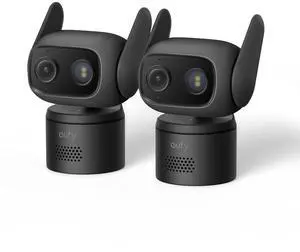 eufy Security Camera C31 2-Pack,Indoor/Outdoor Camera,IP66,Spotlight-Free Color Night Vision,360° Coverage View, AutoTracking,No Subscription,Human/Vehicle/Pet/Cry Detection,24/7 Recording,Black eufy Security Camera C31 2-Pack,Indoor/Outdoor Camera,IP66,Spotlight-Free Color Night Vision,360° Coverage View, AutoTracking,No Subscription,Human/Vehicle/Pet/Cry Detection,24/7 Recording,Black