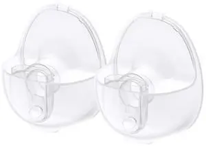 eufy Original Milk Container (2-Pack) for Wearable Breast Pump E10, BPA-Free Reusable Breast Pump Container Collects Up to 5 oz (150 ml) Each, Fridge and Freezer-Safe, Clear eufy Original Milk Container (2-Pack) for Wearable Breast Pump E10, BPA-Free Reusable Breast Pump Container Collects Up to 5 oz (150 ml) Each, Fridge and Freezer-Safe, Clear