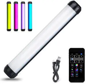 Handheld Light Wand, K21 RGB Light Stick Tube, APP Control 2500K-8500K LED Light Stick Wand for Night Light Painting Photography Video Tiktok Vlog YouTube Handheld Light Wand, K21 RGB Light Stick Tube, APP Control 2500K-8500K LED Light Stick Wand for Night Light Painting Photography Video Tiktok Vlog YouTube