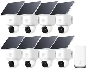eufy Security SoloCam E30, 8-Cam Pack Kit, Security Cameras Wireless Outdoor, Solar Camera Outdoor Wireless, 360° Pan, AI Tracking, 2K Clarity, No Monthly Fee eufy Security SoloCam E30, 8-Cam Pack Kit, Security Cameras Wireless Outdoor, Solar Camera Outdoor Wireless, 360° Pan, AI Tracking, 2K Clarity, No Monthly Fee