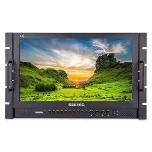 P173-9HSD-RM 17.3" 7RU Rack Mount Broadcast LCD Director Monitor with 3G SDI HDMI YPbPr Input and Output Full HD 1920×1080 P173-9HSD-RM 17.3" 7RU Rack Mount Broadcast LCD Director Monitor with 3G SDI HDMI YPbPr Input and Output Full HD 1920×1080