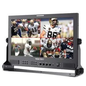 ATEM173S 17.3 inch Multi Camera Broadcast Production Monitor with 3D LUT HDR Waveform HDMI 4X SDI Input Output Full HD 1920x1080 GPI Control Gynamic UMD ATEM173S 17.3 inch Multi Camera Broadcast Production Monitor with 3D LUT HDR Waveform HDMI 4X SDI Input Output Full HD 1920x1080 GPI Control Gynamic UMD