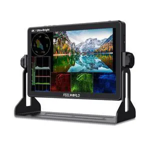 FEELWORLD LUT11S 10.1 Inch 2000nit Ultra Bright Camera Field DSLR Monitor with Touchscreen Waveform LUT F970 Install and Power Kit HDMI SDI Input Output FEELWORLD LUT11S 10.1 Inch 2000nit Ultra Bright Camera Field DSLR Monitor with Touchscreen Waveform LUT F970 Install and Power Kit HDMI SDI Input Output