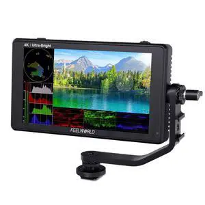 FEELWORLD LUT6S 6 Inch SDI 2600nits HDR 3D LUT Touch Screen DSLR Camera Field Monitor with Waveform VectorScope Histogram 3G SDI 4K HDMI Input Output 1920X1080 IPS Panel FEELWORLD LUT6S 6 Inch SDI 2600nits HDR 3D LUT Touch Screen DSLR Camera Field Monitor with Waveform VectorScope Histogram 3G SDI 4K HDMI Input Output 1920X1080 IPS Panel
