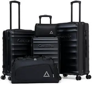 5 Piece Luggage Sets with Spinner Wheels, ABS Hard Shell Suitcase, TSA Lock 5 Piece Luggage Sets with Spinner Wheels, ABS Hard Shell Suitcase, TSA Lock