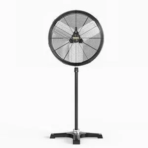 ROVSUN 20 Inch Industrial Pedestal Fan,5000CFM High Velocity and Heavy Duty Standing Fan, Metal Fan with One-touch Oscillating Function, Adjustable Height, for Shop, Patio, Garage, UL Listed ROVSUN 20 Inch Industrial Pedestal Fan,5000CFM High Velocity and Heavy Duty Standing Fan, Metal Fan with One-touch Oscillating Function, Adjustable Height, for Shop, Patio, Garage, UL Listed