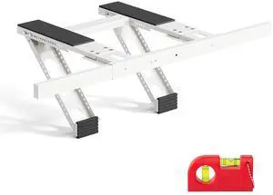 ROVSUN No-Drill Window AC Bracket, Heavy Duty Steel Support Bracket for Window Air Conditioner with 3-Minute Quick Installation, Fits Most Single & Double-Hung Windows, Holds Up to 220 lbs ROVSUN No-Drill Window AC Bracket, Heavy Duty Steel Support Bracket for Window Air Conditioner with 3-Minute Quick Installation, Fits Most Single & Double-Hung Windows, Holds Up to 220 lbs