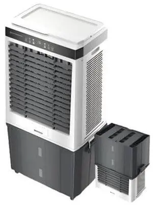 45" Large Swamp Cooler,5100 CFM Evaporative Air Cooler,16.5 Gal Water Tank Portable Air Cooler 45" Large Swamp Cooler,5100 CFM Evaporative Air Cooler,16.5 Gal Water Tank Portable Air Cooler