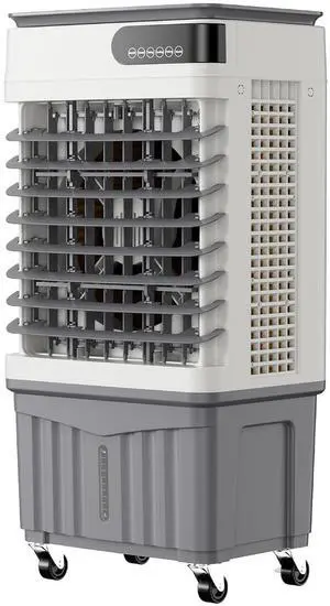 2300CFM Swamp Cooler,Evaporative Air Cooler with 7-Gal Water Tank,4 Ice Packs,Evaporative Cooler for Outdoor Patio Garage Commercial Industrial Use (36IN) 2300CFM Swamp Cooler,Evaporative Air Cooler with 7-Gal Water Tank,4 Ice Packs,Evaporative Cooler for Outdoor Patio Garage Commercial Industrial Use (36IN)
