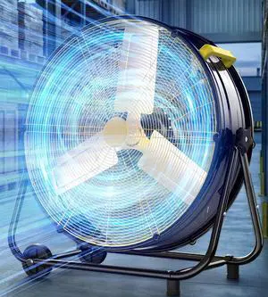 AKIRES 30IN Industrial Floor Drum Fan,14,000CFM High Velocity Heavy Duty Shop Fan with 360° Tilt,Handle,550W High Velocity Drum Fan for Garage,Basement,Warehouse,Patio,Factory,Workshop,Commercial Use AKIRES 30IN Industrial Floor Drum Fan,14,000CFM High Velocity Heavy Duty Shop Fan with 360° Tilt,Handle,550W High Velocity Drum Fan for Garage,Basement,Warehouse,Patio,Factory,Workshop,Commercial Use