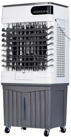 3600CFM Swamp Cooler,Evaporative Air Cooler with 13.5-Gal Water Tank,4 Ice Packs,Evaporative Cooler for Outdoor Patio Garage Commercial Industrial Use (43IN) 3600CFM Swamp Cooler,Evaporative Air Cooler with 13.5-Gal Water Tank,4 Ice Packs,Evaporative Cooler for Outdoor Patio Garage Commercial Industrial Use (43IN)