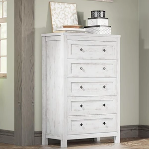 Farmhouse 5 Drawers Dresser for Bedroom, Wood 47" Tall Dresser for Closet, Natural Texture Chest of Drawers for Bedroom, Living Room, Hallway and Entryway, Distressed White Farmhouse 5 Drawers Dresser for Bedroom, Wood 47" Tall Dresser for Closet, Natural Texture Chest of Drawers for Bedroom, Living Room, Hallway and Entryway, Distressed White