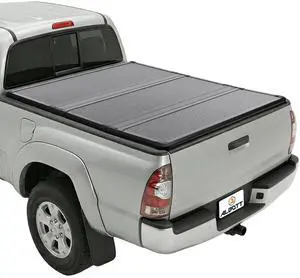 Albott 5 FT FRP Hard Tri-fold Truck Bed Tonneau Cover for 2016-2026 Toyota Tacoma Bed Cover for Trucks (Only Fits Models with Factory Deck Rail System) Albott 5 FT FRP Hard Tri-fold Truck Bed Tonneau Cover for 2016-2026 Toyota Tacoma Bed Cover for Trucks (Only Fits Models with Factory Deck Rail System)