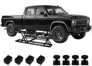 Albott 8000 LBS Portable Car Lift for Home Garage, Heavy-Duty Q355B Steel Vehicle Lift, Adjustable Height up to 27.4", 2530s Fast Cycle, Locking Levers, Extension Plate, Foldable with Wheels Albott 8000 LBS Portable Car Lift for Home Garage, Heavy-Duty Q355B Steel Vehicle Lift, Adjustable Height up to 27.4", 2530s Fast Cycle, Locking Levers, Extension Plate, Foldable with Wheels