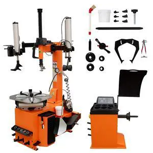 Albott 2HP Tire Changer and Wheel Balancer Combo for 12"24" Rims, Outside Clamp 12"22" Inside Clamp 12"24", Tire Repair and Wheel Balancing for Home Garage & Auto Shop Albott 2HP Tire Changer and Wheel Balancer Combo for 12"24" Rims, Outside Clamp 12"22" Inside Clamp 12"24", Tire Repair and Wheel Balancing for Home Garage & Auto Shop
